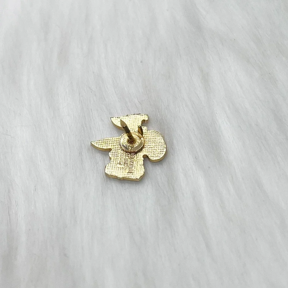 🔮 5/$25 Vintage Peanuts‎ Snoopy and Woodstock RAH RAH Pin